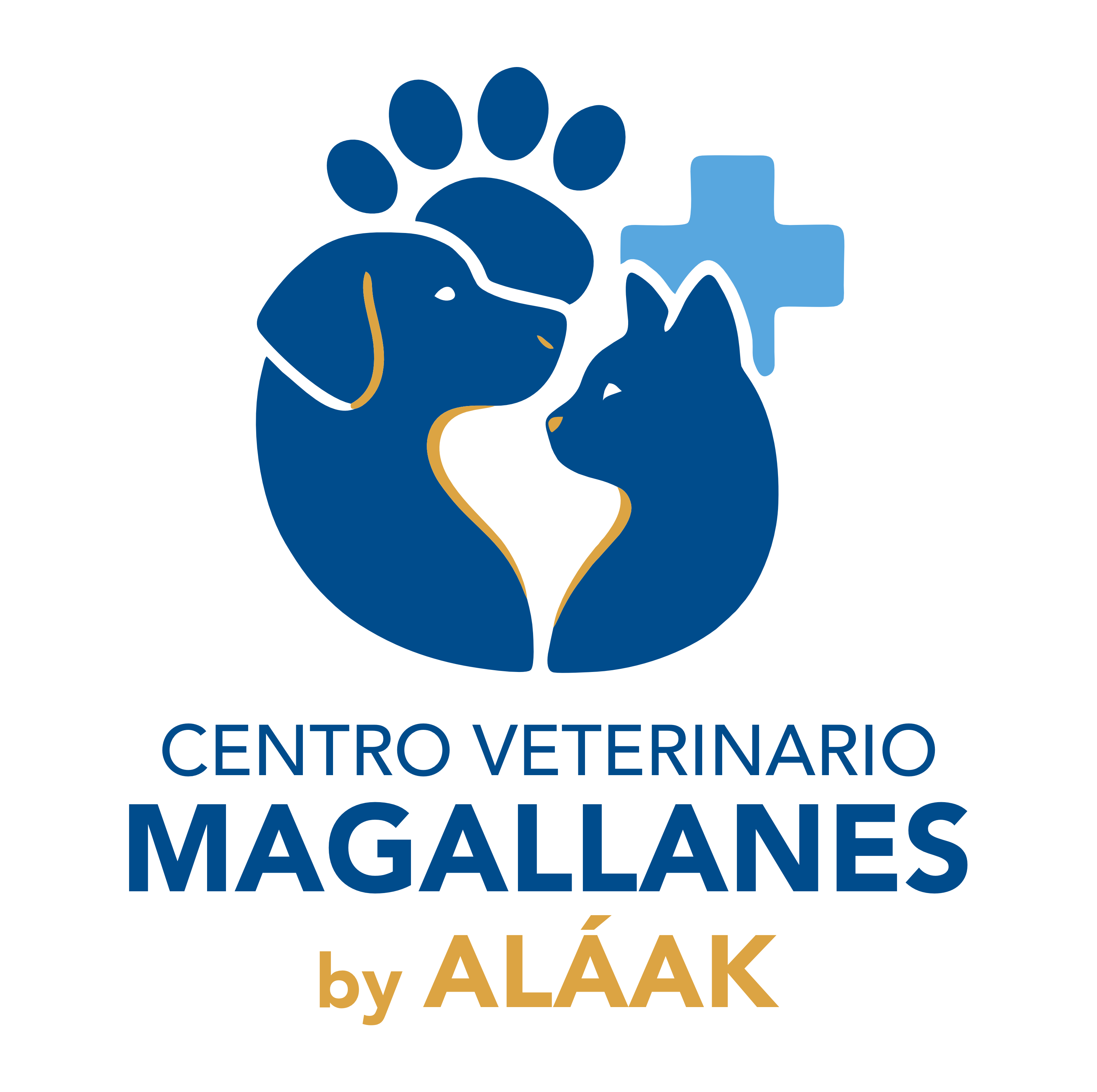 Logo Centro Veterinario Magallanes by Aláak (CVMALÁAK)